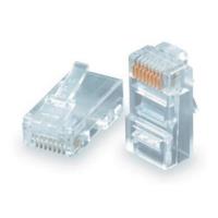 FICHAS RJ 45 COMUNES GLC CAT 5 X 100 UNIDADES NT-2001-RJ45