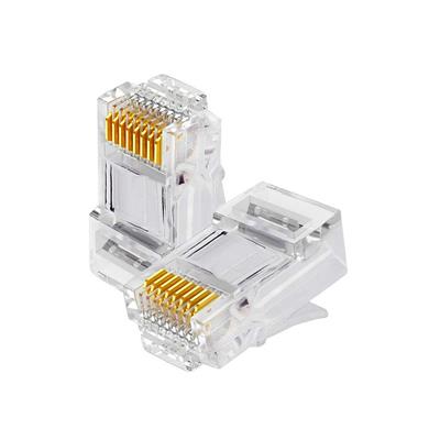 FICHAS RJ 45 COMUNES GLC CAT 6 X UNIDAD NT-2001-RJ45C6