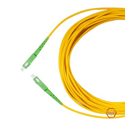 PATCHCORD FO GLC SC/APC TO SC/APC SM 15MTS SIMPLEX VERDE FO-1098