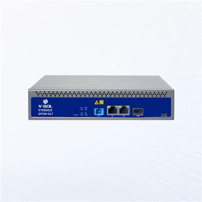 OLT VSOL GPON V1600GS 2GE/1SFP(10G)/1PON GPON C+++ DUAL AC/DC POWER